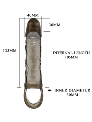 Carson crna navlaka za penis- BI 26210A 1-6